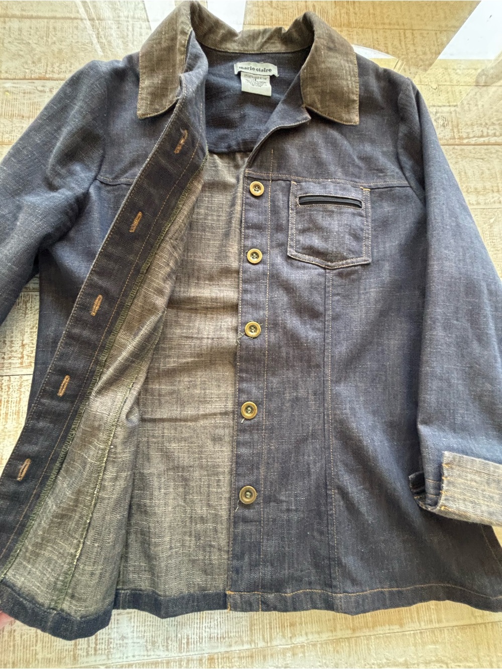 Jean Jacket-Blazer Style - Picture 4 of 7